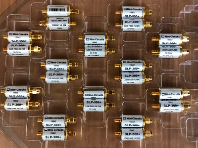 Lot of 24 - Mini-Circuits SLP-300+ Low Pass Filter 50 OHM DC-270 MHz - USA/ NEW - Image 1 of 4