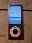 Apple iPod nano 5th Gen Orange (8 GB) BROKEN FREE SHIPPING