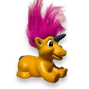 Vintage Troll Einhorn Puppe Figur 80er Jahre - Bild 1 von 8