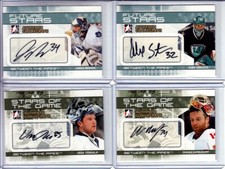 2009-10 Between The Pipes Autographs #AAST Alex Stalock Future Stars AUTO