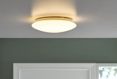 Lámpara de Pared LED Techo IKEA BARLAST, 25 cm, Blanco 005.259.08 Foto 1 de 4