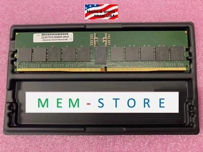 32GB DDR5-4800MHz Reg RDIMM RAM KTL-TS548D8-32G Compatible Replacement Memory - Image 1 of 4