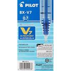 Pilot V7 Hi-Tecpoint Rollerball Pen, 0.7 mm Tip - Blue, Box of 12 Blue 12 Count 