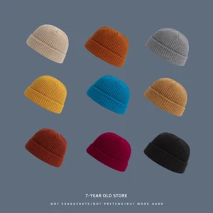Sombrero Para Hombre Guapi Sombrero Exterior Yapi Cálido Lana Sombrero Liso Tejido Sombrero Mujeres - Imagen 1 de 52