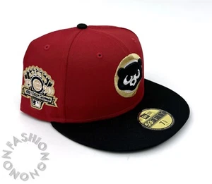 New Era 59Fifty Chicago Cubs All Star Patch 7 3/8 Champagne Hat Club Exclusive - Picture 1 of 4