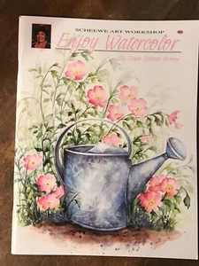 *RARE* Enjoy Watercolor SCHEEWE ART WORKSHOP BOOK #480 **BRAND NEW** - Picture 1 of 9