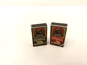 Miniature Dollhouse Kodiak Oatmeal Boxes - Picture 1 of 7