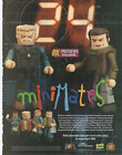 TV Show 24 Minimates Jack Bauer - 2007 Action Figure Toys PRINT AD