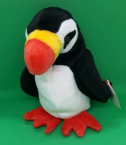 TY 1997 PUFFER the PUFFIN BEANIE BABY - COME NUOVO con ETICHETTE OTTIME CONDIZIONI - Foto 1 di 6