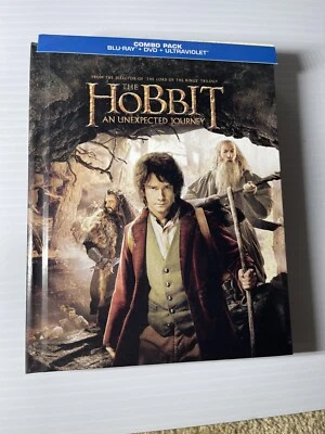 New The Hobbit An Unexpected Journey Walmart Digibook Blu-ray/ DVD/ (No Digital) - Image 1 of 4