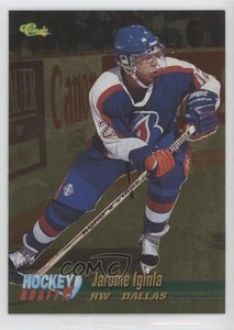 1995 Classic Draft Gold Jarome Iginla #11 HOF