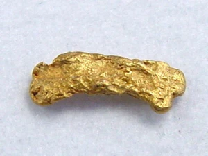 Gold Nugget 8 mm - Jäkälä-Äytsi, Lappland, Finnland (4715t) - Bild 1 von 1
