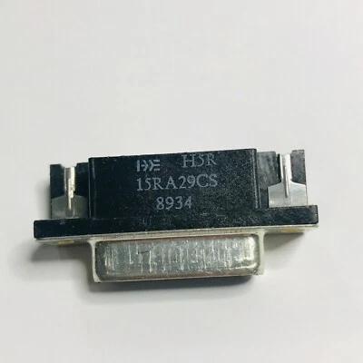 10pcs of H5R15RA29CS D-Sub Connector  15POS Female R/A Solder Terminal - Image 1 of 4