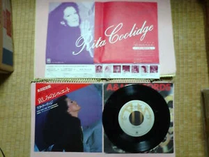Rita Coolidg : Fool That I Am / Footprints ; JAPAN A&M 7" 45 with Pic. Sleeve - Imagen 1 de 4