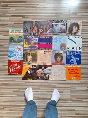 7" INCH 49xVinyl Schallplatten Sammlung - gemischte LP ROCK KLASSIK POP  TOP - Bild 1 von 4