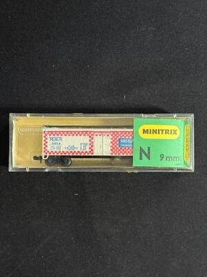 N VINTAGE Minitrix 3187 Reefer Ralston MRS 4554 - ME941 Foto 1 de 3