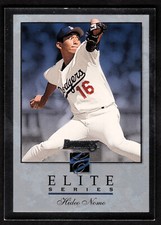 1996 Donruss Elite #62 Hideo Nomo 05228/10,000 CHIPPED ON TOP