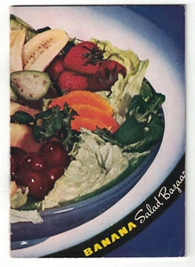 Vintage Cookbook: BANANA Salad Bazaar MELORIPE FRUIT CO. 1940, 24 pages - Picture 1 of 1