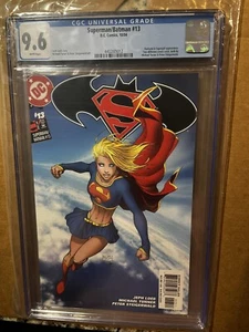 SUPERMAN/BATMAN #13 Supergirl Jeph Loeb 2004 DC comics CGC 9.6 NM+ - Picture 1 of 2