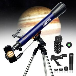 700mm Astronomical Telescope 525X with Phone Adapter for Beginner Moon Watching