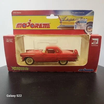 MAJORETTE LEGENDS DIECAST 1/32 FORD THUNDERBIRD 1956 MODEL CAR NEW IN BOX  - Image 1 of 4