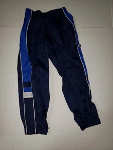 Vtg Starter Track Jogger Pants Youth Boys Size 4 Blue Windbreaker 90s - Picture 1 of 4