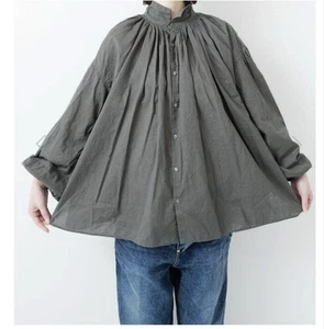 Veritecoeur antike Bluse ST-159 grau Baumwolle 100% - Bild 1 von 24