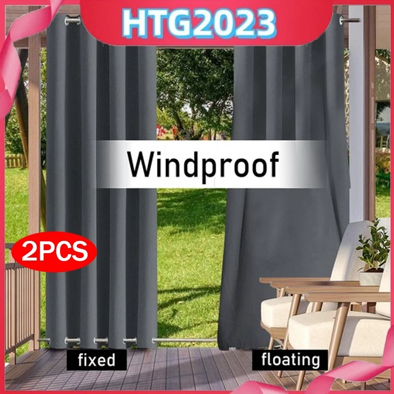 Outdoor Vorhänge: Wasserdicht & Blickdicht Mit UV-Schutz Für Garten & Pavillon