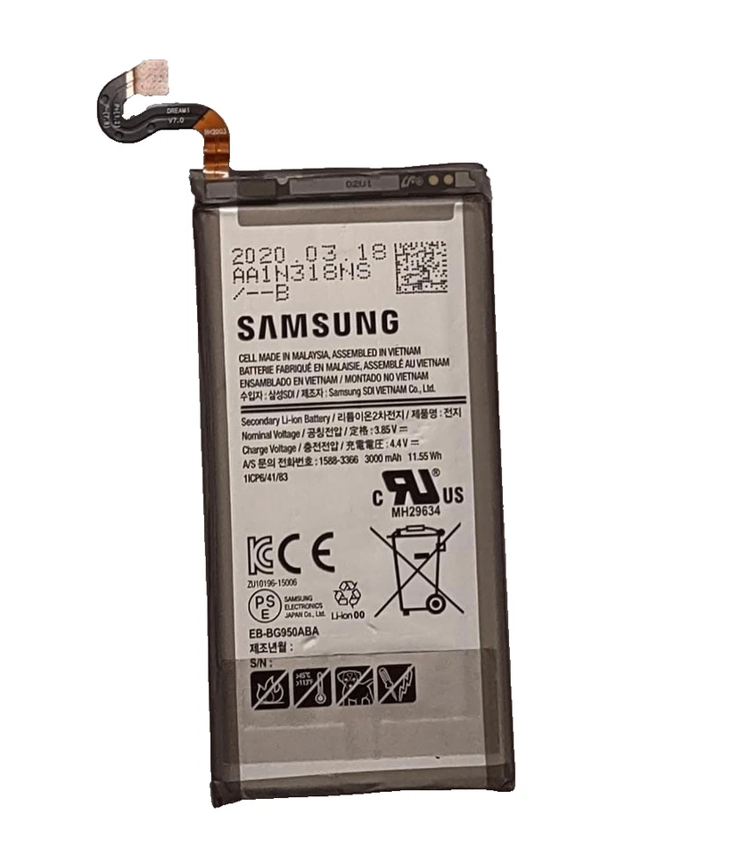 Batería Original para Samsung S8 (EB-BG950ABU) Foto 1 de 1