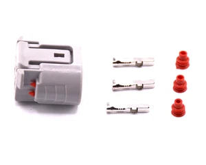 2X - 3 Pin  Wire Connector Plug for Scion & Subaru LED, Sensors, Radiator Fans - Picture 1 of 7