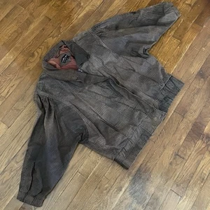 Vintage Pelle Leather Jacket Size M Medium Brown Leather New York Milano 80s 90s - Picture 1 of 6