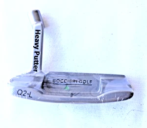 Neu Q2-L Heavy Putter Traditional Blade Putter (Nur Kopf) 375 Gramm Glanz FINISH - Bild 1 von 3