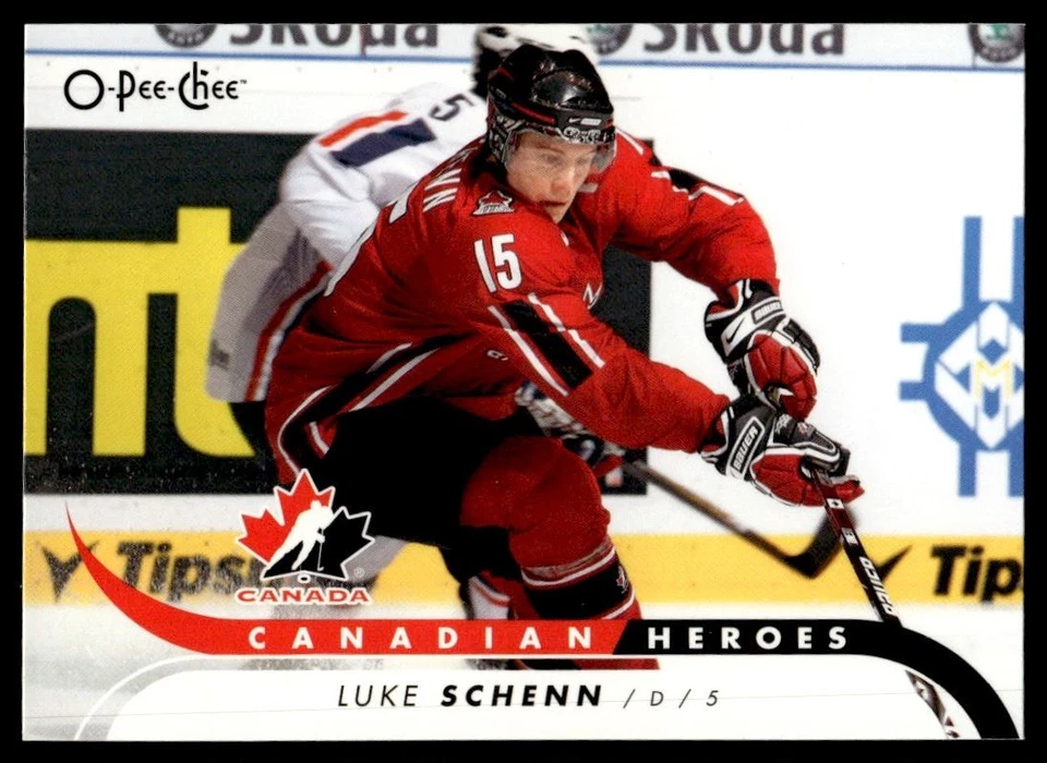 2009-10 O-Pee-Chee Canadian Heroes Luke Schenn Canada #CB-LS - Image 1 of 2