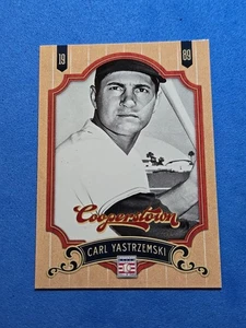 2012 Carl Yastrzemski Panini Cooperstown #80 - Bild 1 von 2