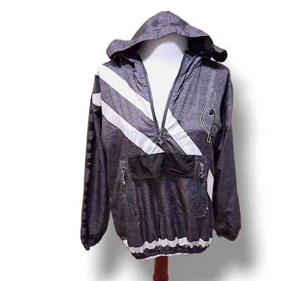 Baby Phat Y2K Pullover Anorak Cuarto Cremallera Chaqueta De Colección Diseñador Cortavientos M Foto 1 de 4