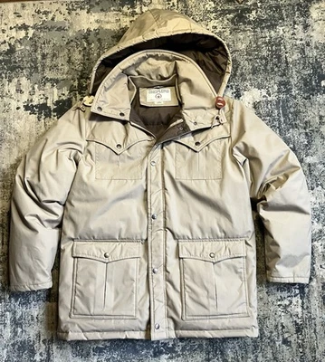 Sheplers Men’s VTG Duck Down Winter Coat Medium Western Parka Rain Resistant - Image 1 of 4