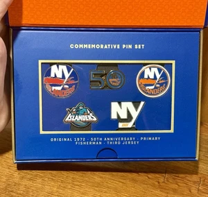 New York Islanders Season Ticket Holders Exclusive 50th Anniversary Pin Set - Bild 1 von 5