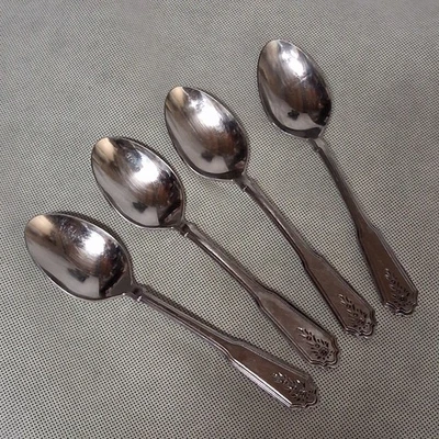 Cucharas sopera Stanley Roberts Norcrest Brentwood 4 acero inoxidable 6 7/8" Rogers Foto 1 de 4