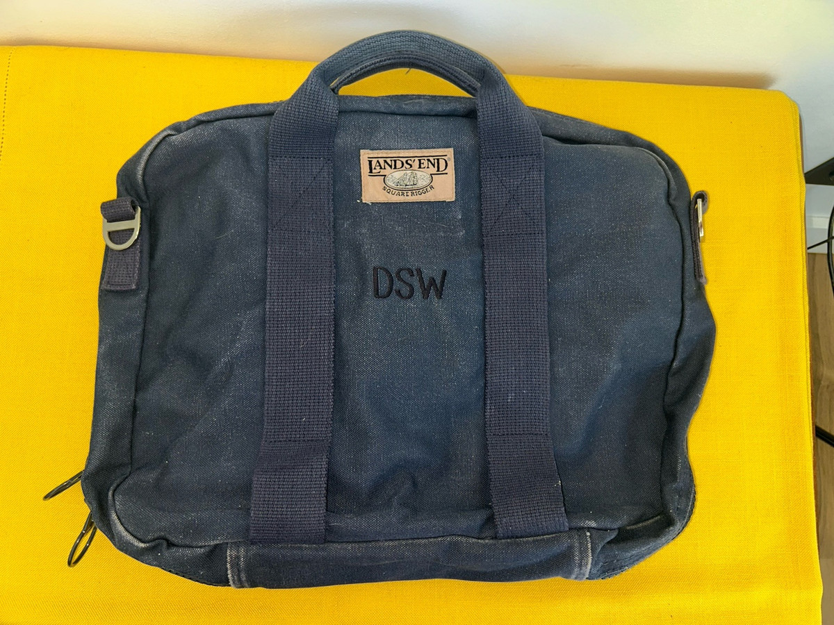 Lands' End Blue Canvas Bags for Men for sale | eBay Lands' End Blue Canvas Bags for Men for sale | eBay