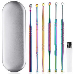 Ear Cleaning Kit,Safe Ear Wax Removal Tool,Earwax Removal Kit,Easy to Use,Painle - Picture 1 of 7