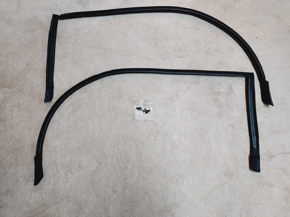 Sellos de vidrio para puerta de cuerpo G 1978-88 2 puertas techo rígido Monte Carlo Regal Cutlass SoffSeal Foto 1 de 4