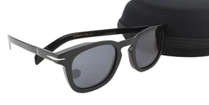 DAVID BECKHAM DB7030/S Men Sunglasses OS Black Tinted Square Casual RRP€215 - Picture 1 of 10