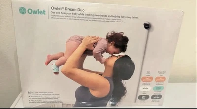 Owlet Dream Duo 2 Smart Baby Monitor - Dream Sock & Cam 2 HD Wi-Fi Video NEW - Image 1 of 4