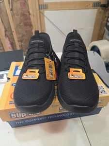 Skechers Work Women’s Summits SR-Enslee Slip-Ins Black Size 6 1/2 NIB - Picture 1 of 11