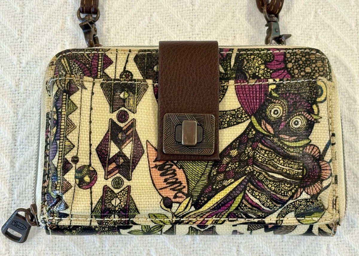 Otter Spirit Animal Crossbody Bag - Ethnic Pattern Small Messenger Purse