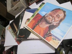 10 COUNTRY LP LOT 4 KENNY ROGERS WILLIE NELSON WAYLON LORETTA LYNN ANDDERSON ETC - Picture 1 of 6