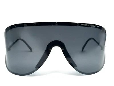 MINT VINTAGE PORSCHE DESIGN 5620 DARK GREY MONO LEN SUNGLASSES LARGE AUSTRIA - Image 1 of 4