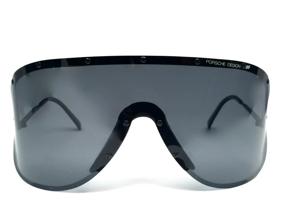 GAFAS DE SOL MONO LEN GRIS OSCURO GRANDES AUSTRIA COMO NUEVAS VINTAGE PORSCHE DESIGN 5620 Foto 1 de 4