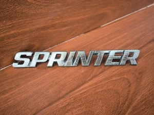 SPRINTER Rear Trunk Emblem Badge Fit Toyota Corolla TE71 KE70 AE70 Genuine 1980s - Picture 1 of 16