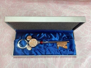 Tokyo Disney Resort 25th Anniversary Dream Key Ring Chain Charm Keychain Used FS - Picture 1 of 5